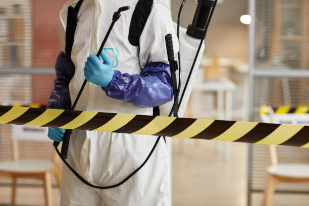 Professional Biohazard technician working in Greenville, TX